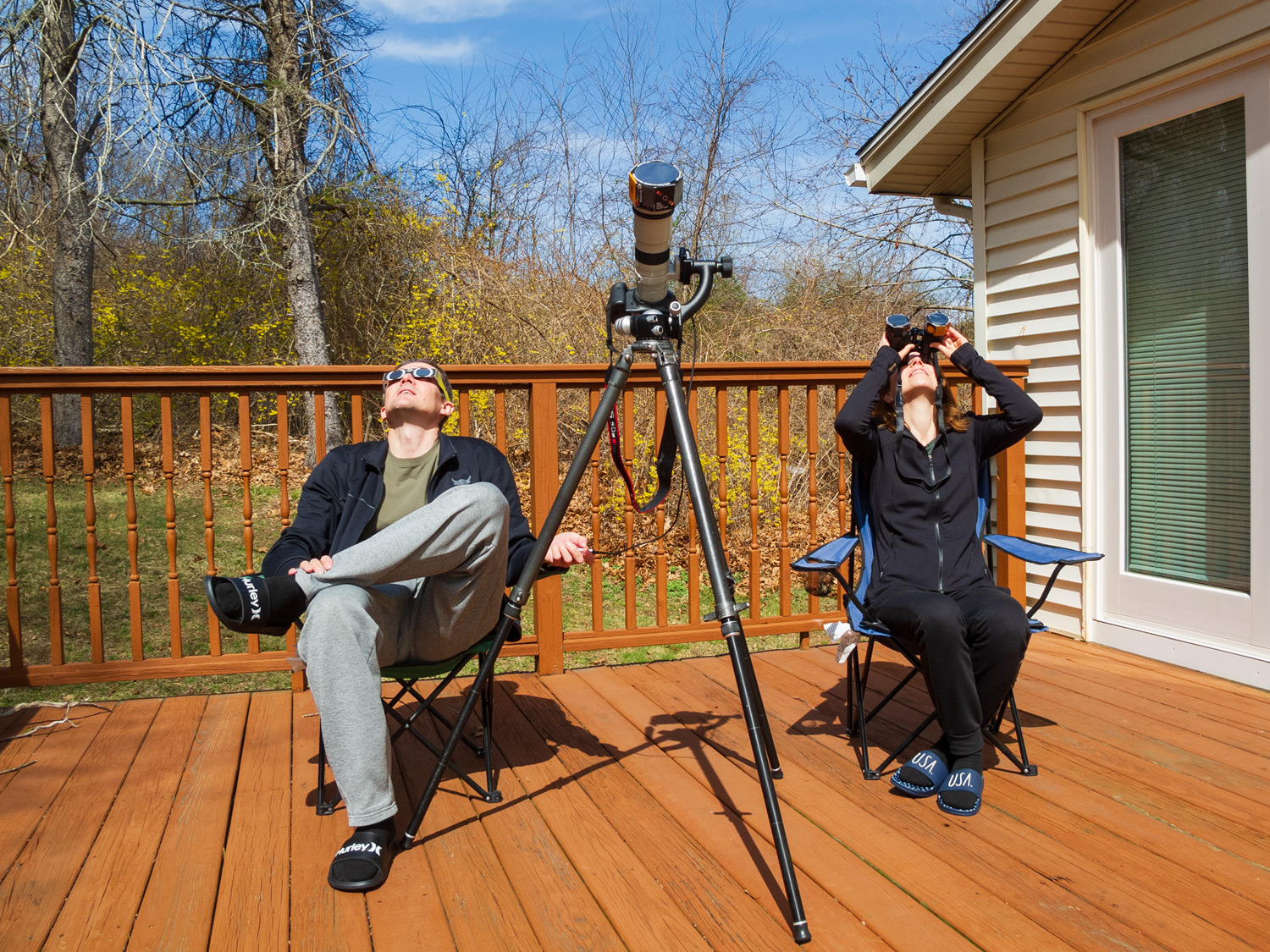 Watching the Solar Eclipse