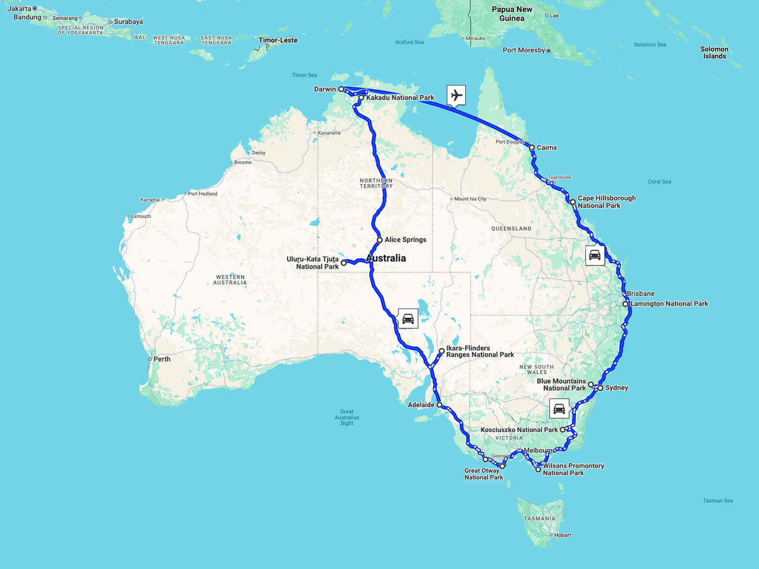 Australia Road Trip